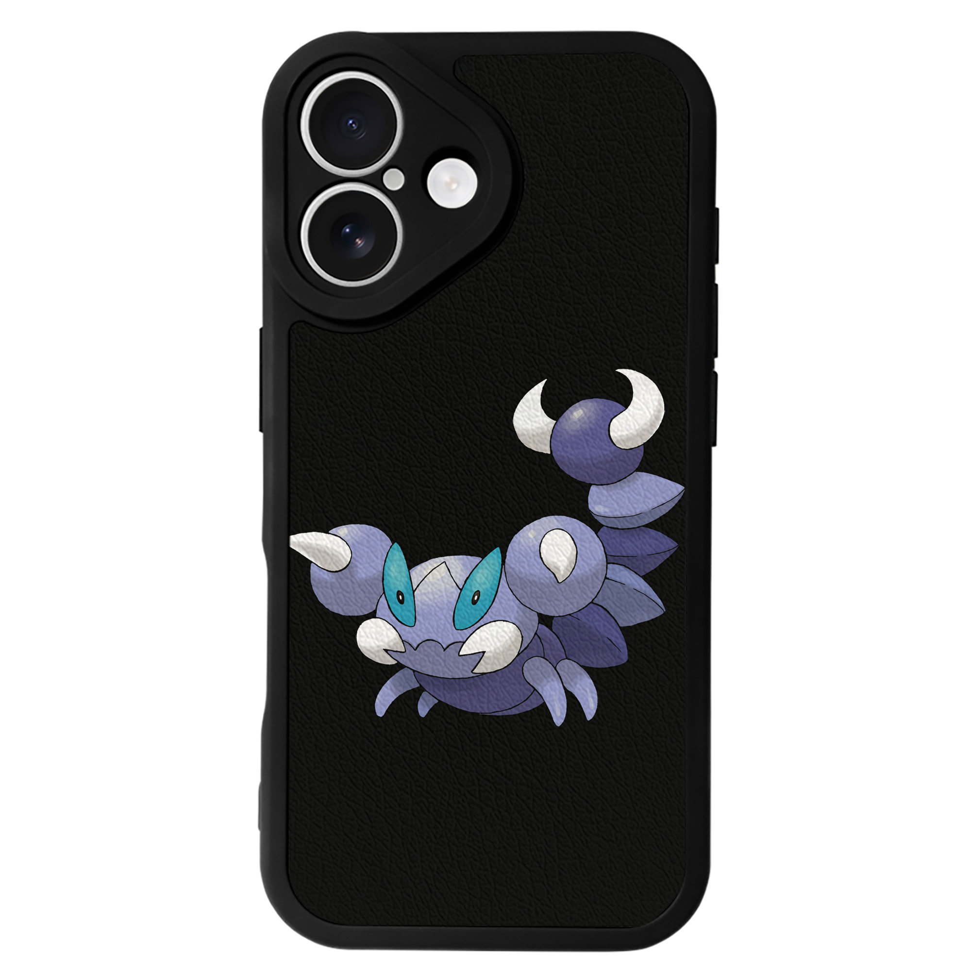 （画像用） ポケットモンスター Pokémon 【iPhone 16シリーズ対応】シリコンスマホケース（レザー調） 材質：シリコン